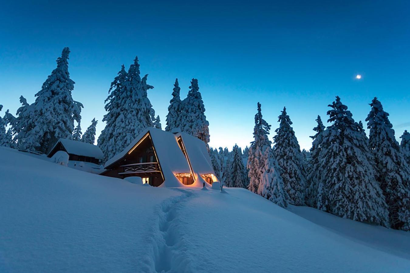 Chalet Alpinka Cerklje na Gorenjskem Exteriör bild