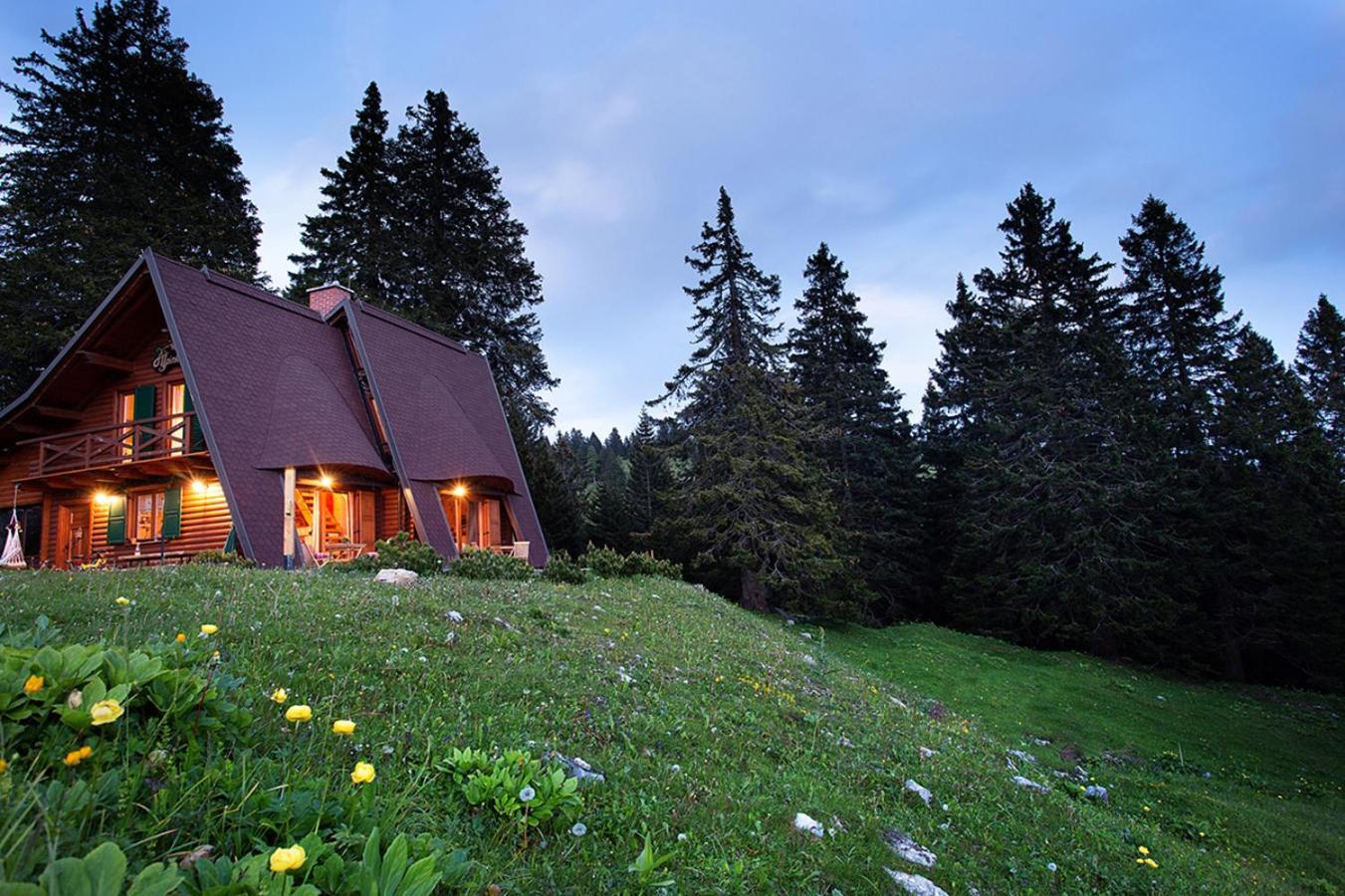 Chalet Alpinka Cerklje na Gorenjskem Exteriör bild